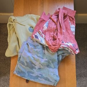 Carhartt Green and Red Hoodies